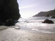 dramatic sea