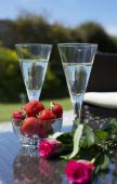 Bubbly on arrival