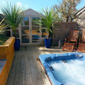 The Dovecote hot tub