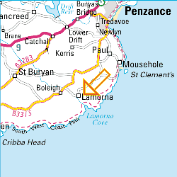 Penzance to Lamorna